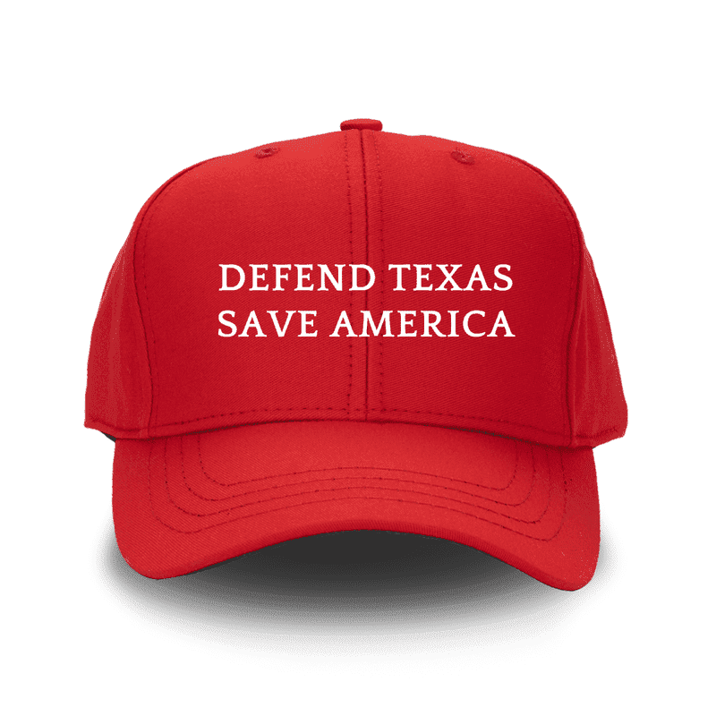 Defend Texas, Save America Structured Adjustable Hat