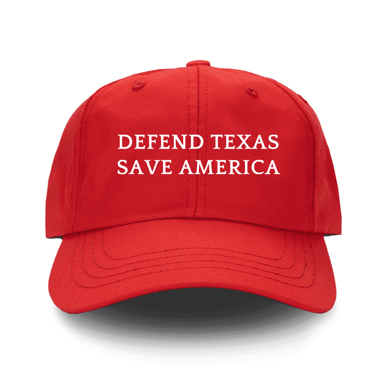 Defend Texas, Save America Unstructured Adjustable Hat