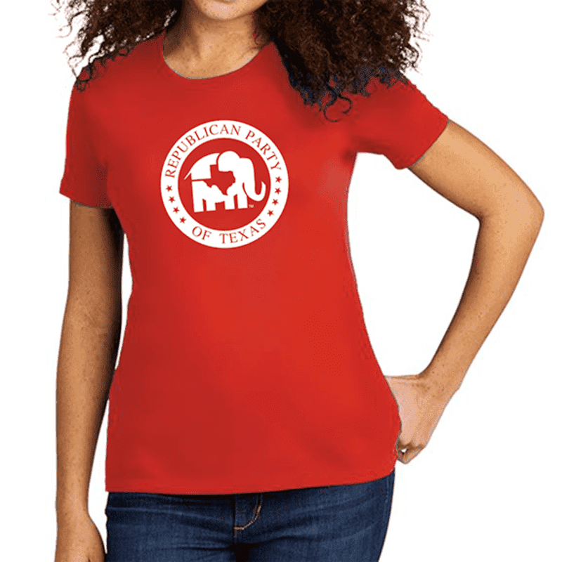 Republican Party of Texas Red Fine Jersey T-Shirt