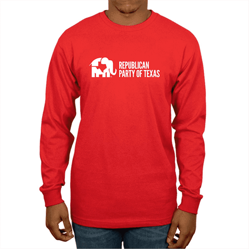 Republican Party of Texas Red Long Sleeve T-Shirt